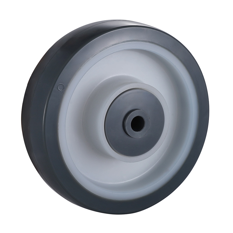 LK 150mm Grey Thermoplastic Polyurethane Wheels Load 300kg for Roll Containers  Cages