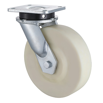 Heavy Load White Casting Nylon 360°c Swivel Castors High Load Capacity 1400kg to 2000kg