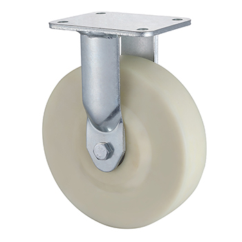 Heavy Load White Casting Polyamide Fixed Castors Max Load 2ton ( Bulk Discount Pricing )